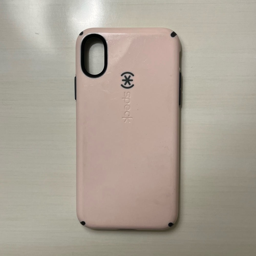 iPhone X Light Pink Speck Case
